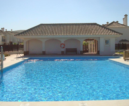 Foto tomada desde la piscina de Villa Arcos Fairways
