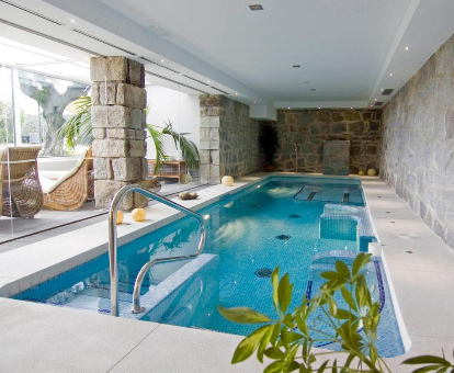 Foto de la piscina climatizad del spa